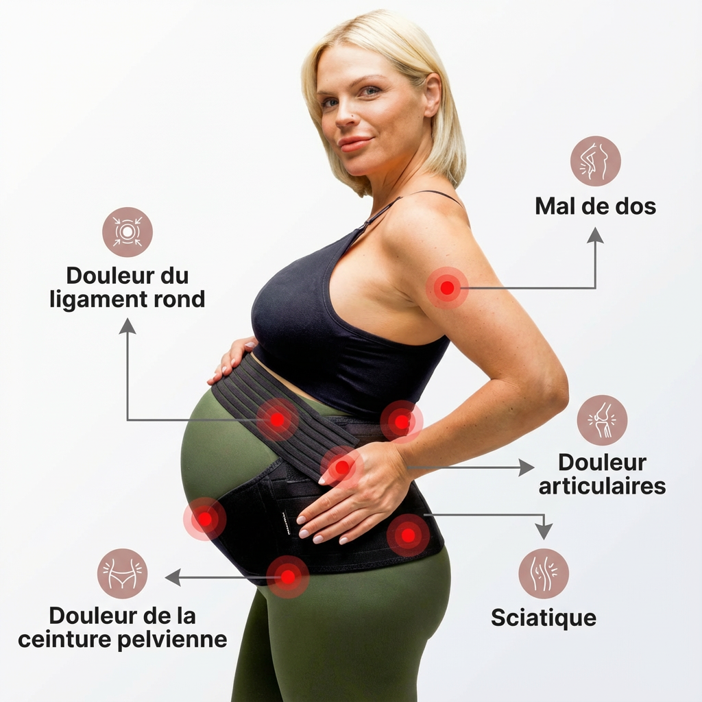 Ceinture de soutiens de grossesse – Pensée pour accompagner votre ventre
